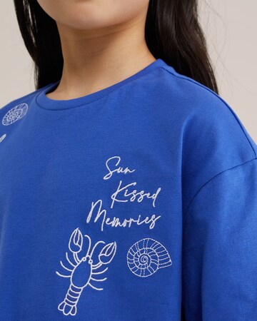 WE Fashion Футболка в Синий