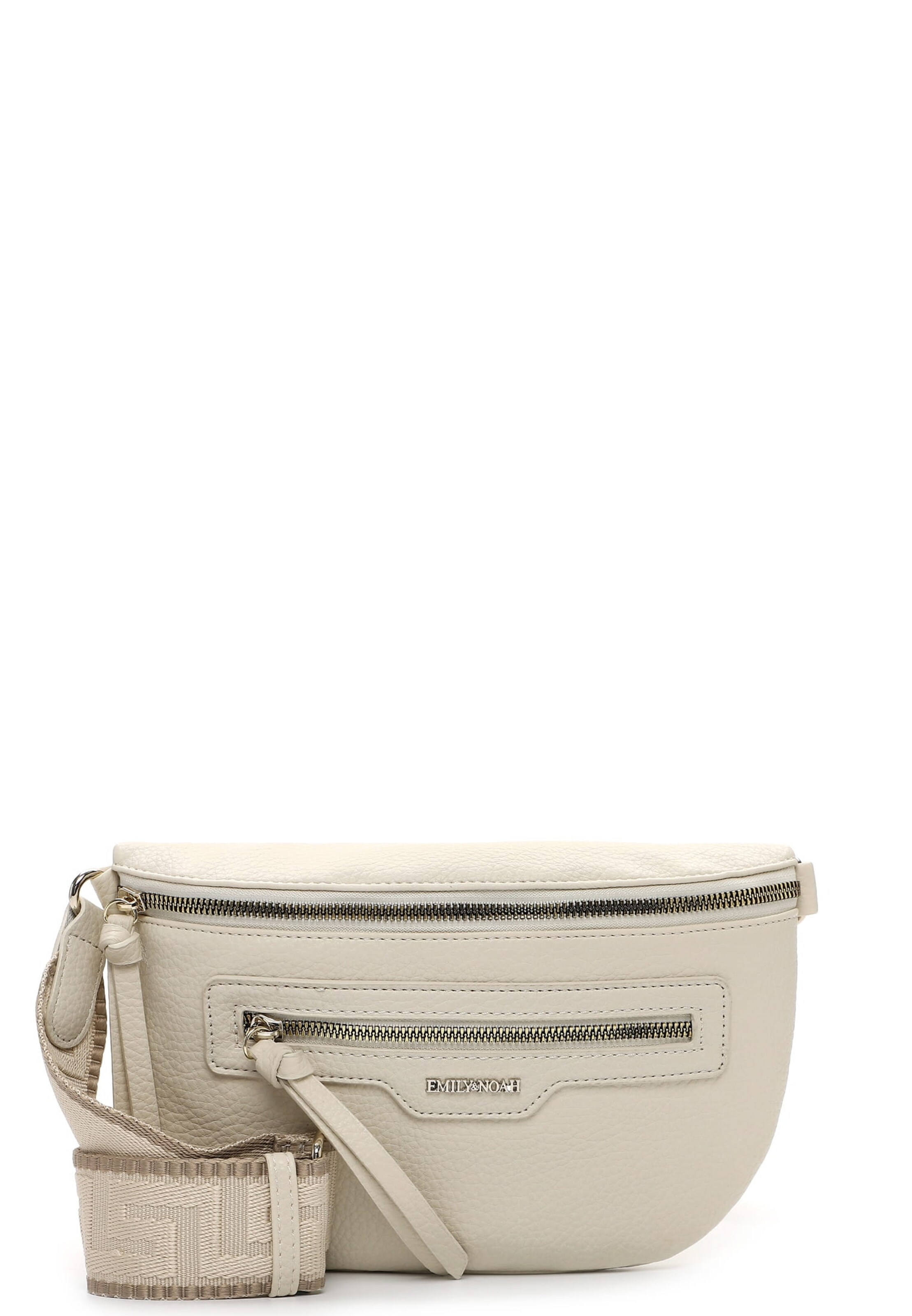 Sac à bandoulière 'Josepha' Emily & Noah en beige : devant
