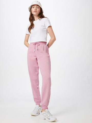 River Island Tapered Παντελόνι σε ροζ