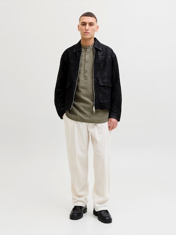 JACK & JONES Loosefit Broek 'JPSTKARL' in Grijs