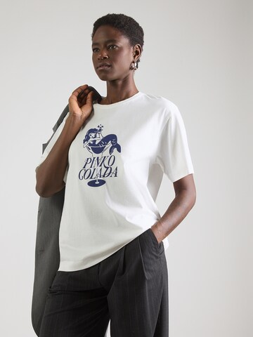 PINKO Shirt 'STREPITOSO' in White: front