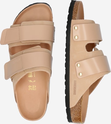 BIRKENSTOCK Muiltjes 'Uji LENA' in Beige