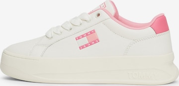 Baskets basses Tommy Jeans en rose : devant