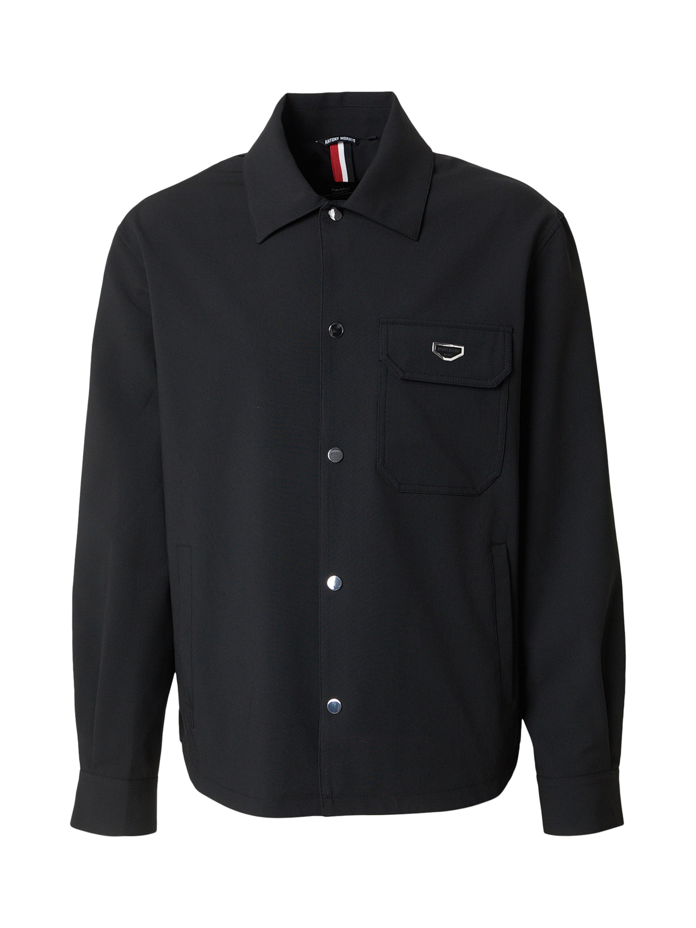 ANTONY MORATO Regular fit Between-Season Jacket 'TIRANA' in Black: front