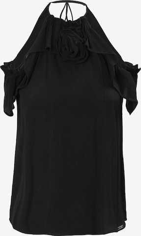 juoda Influencer Palaidinė be rankovių 'Rose': priekis