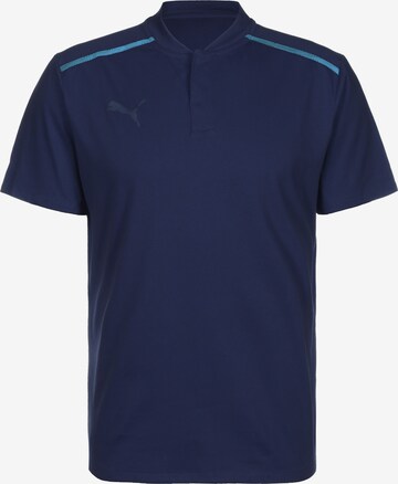 T-Shirt fonctionnel PUMA en bleu : devant