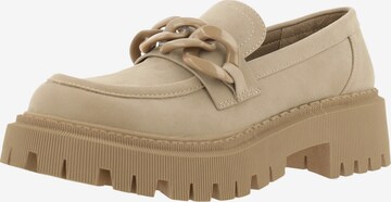 BULLBOXER Classic Flats in Beige: front