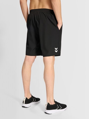 Hummel Regular Sportshorts in Schwarz