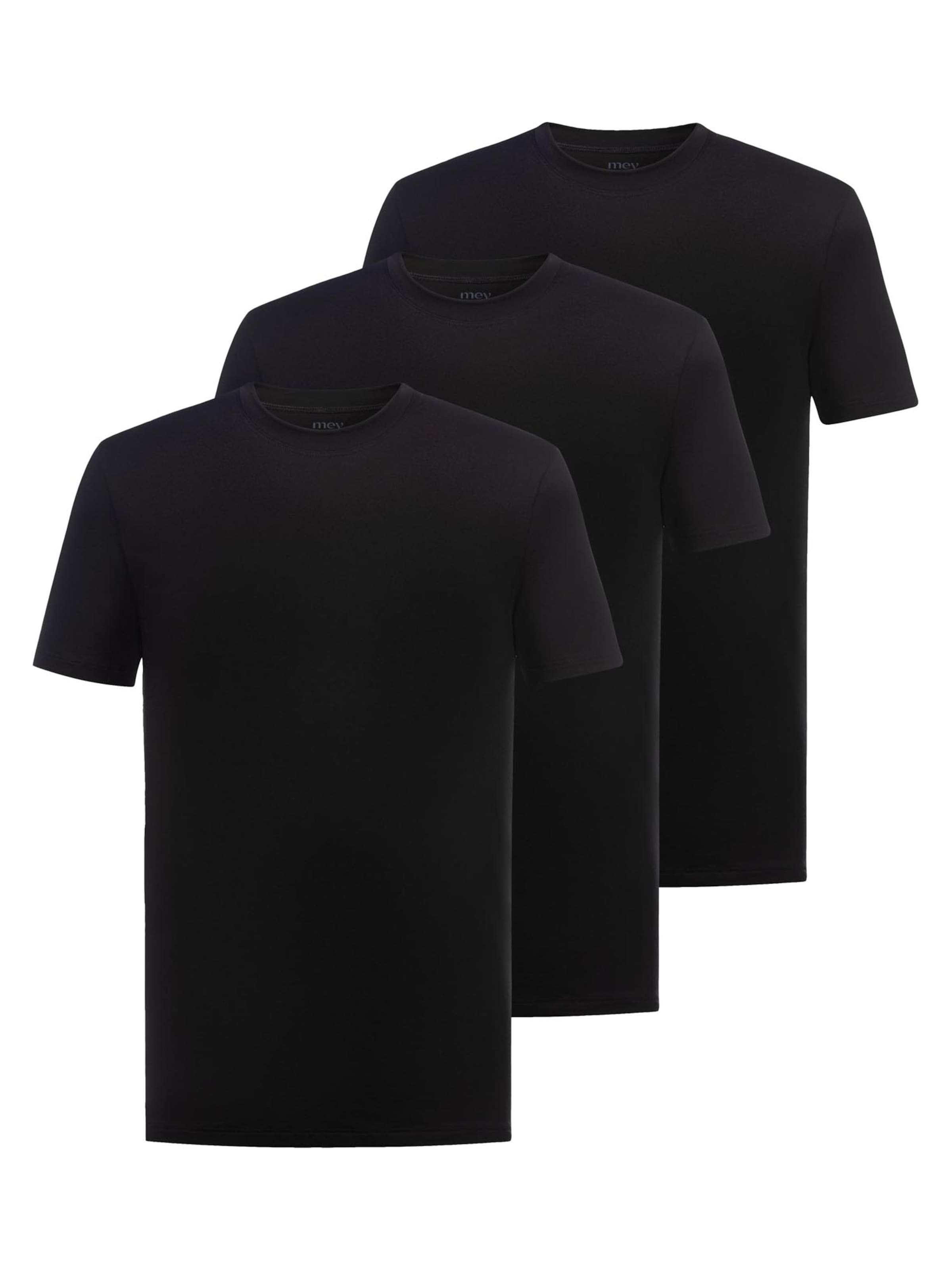 Mey Undershirt 'Dry Cotton' in Black: front
