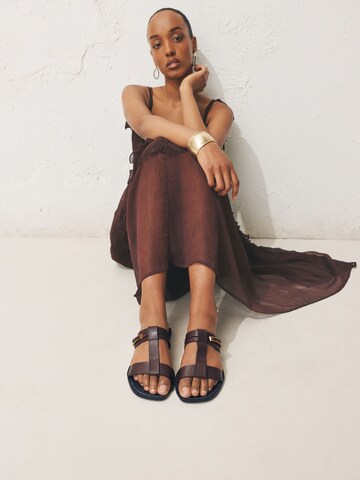 Next Pantolette in Braun