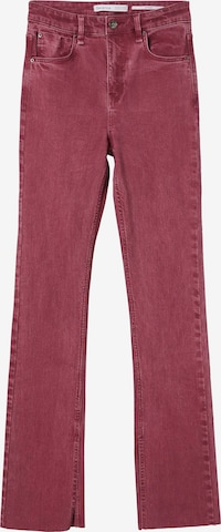 Bershka Slimfit Hose in Pink: predná strana