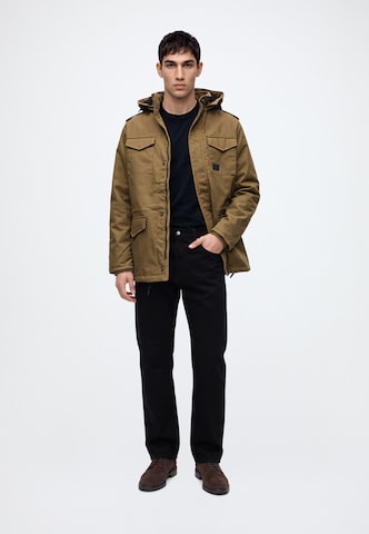 Vintage Industries Tussenparka 'Darren' in Bruin