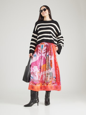 miss goodlife - Falda 'Tiger Heart' en rosa