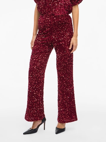 Wide leg Pantaloni 'VIBelieve' de la VILA pe roșu: față