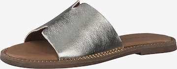 Mule Tamaris en or : devant