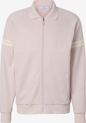 Giacca per l'allenamento 'Orion 024' di Sergio Tacchini in lilla: frontale