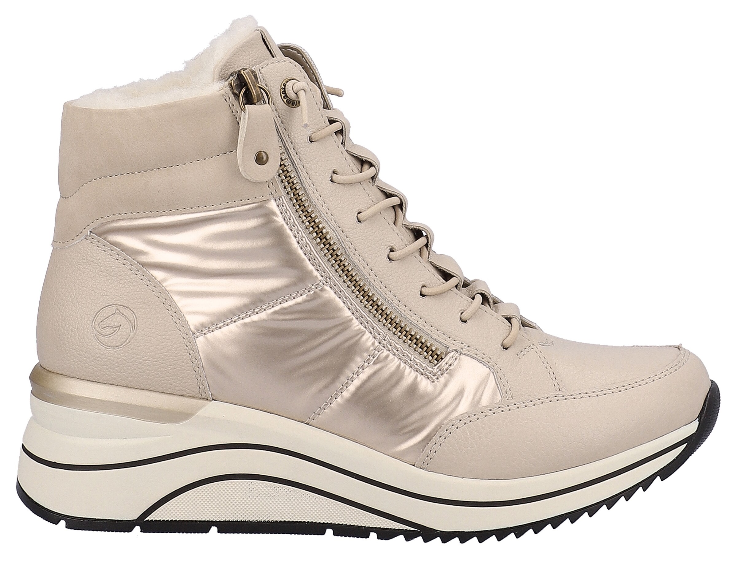 REMONTE Veterlaarsjes in Beige