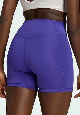 ADIDAS PERFORMANCE Skinny Sportovní kalhoty 'Optime Essentials' – fialová