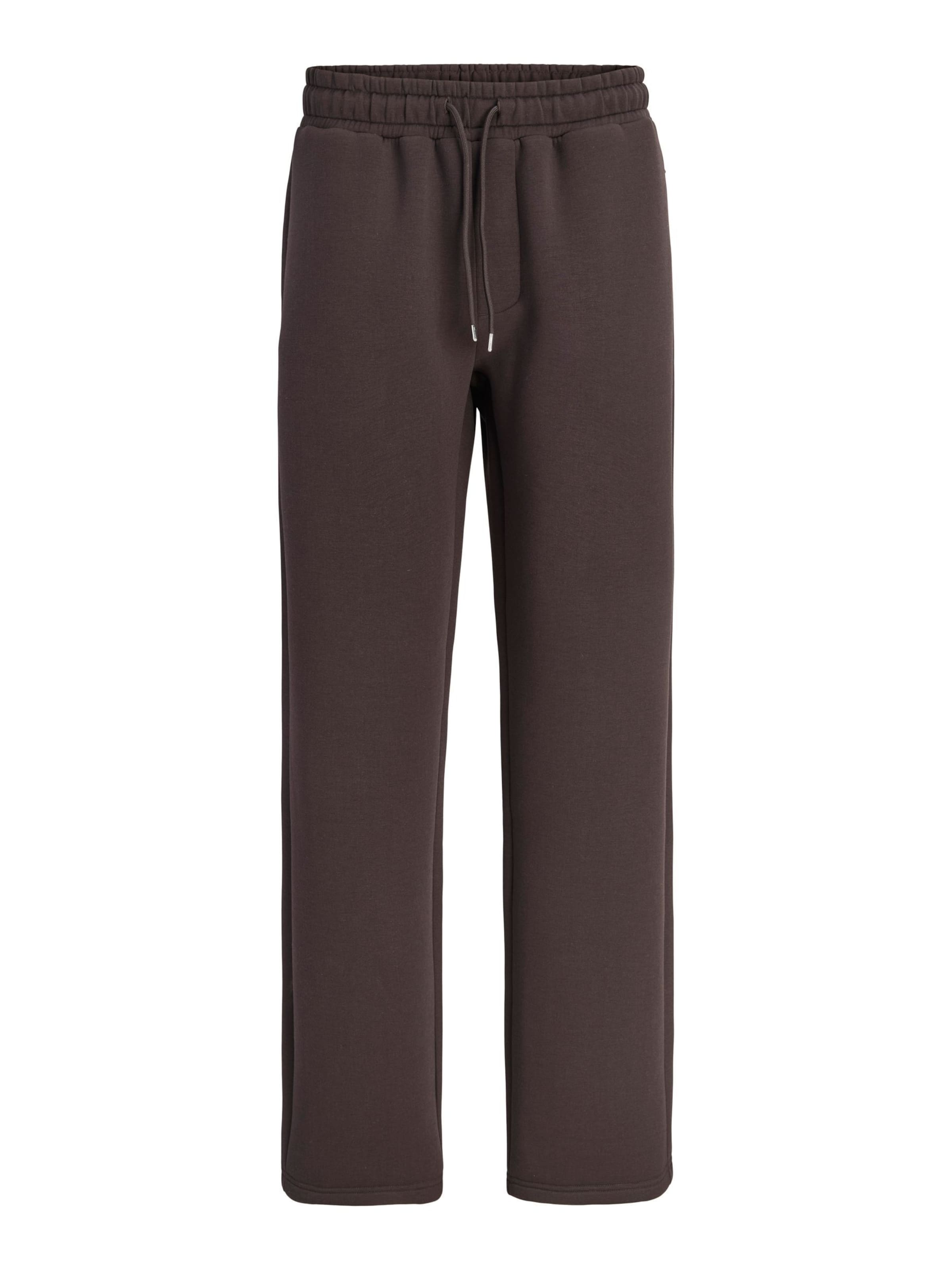 Loosefit Pantalon Jack & Jones Junior en marron : devant