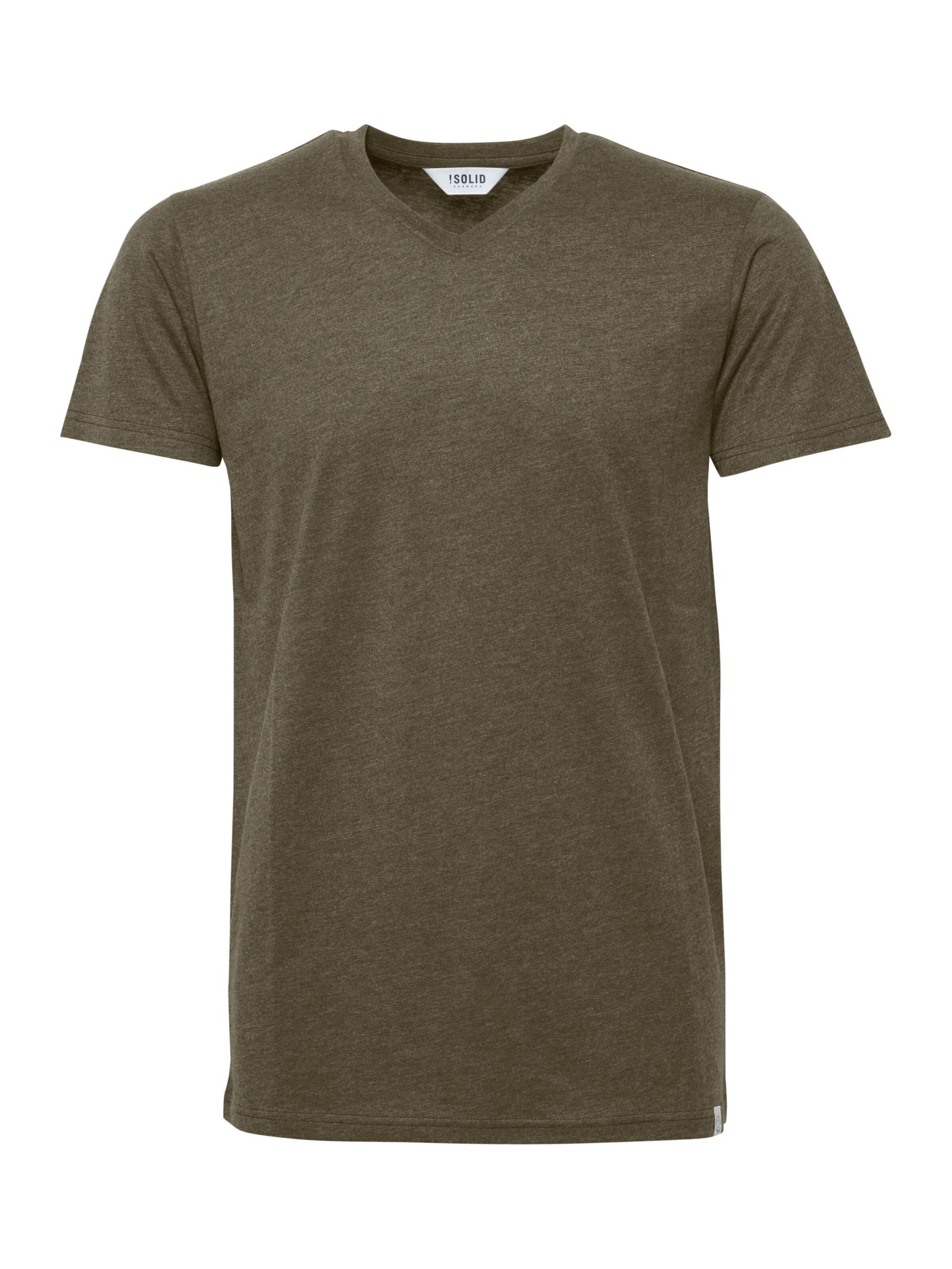 Maglietta di !Solid in verde: frontale