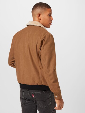 JACK & JONES Between-Season Jacket 'Tom' in Brown