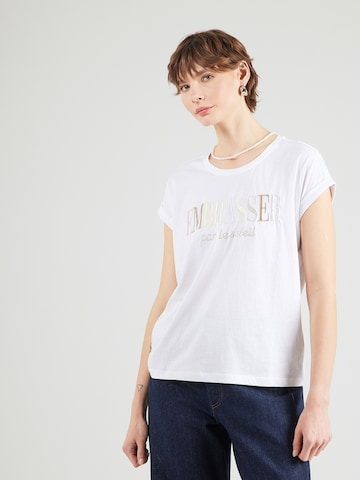 Sublevel Тениска в бяло: отпред