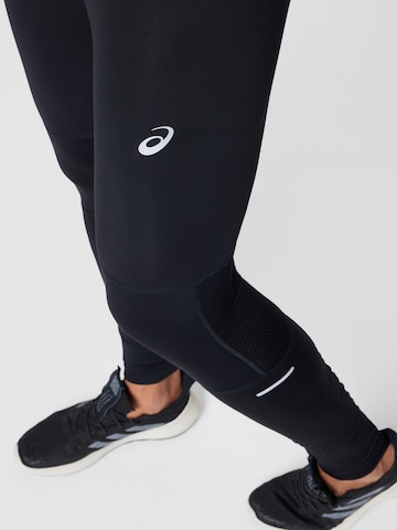 Skinny Pantalon de sport ASICS en noir