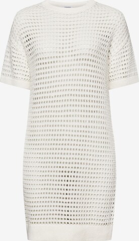 ESPRIT Knitted dress in White: front