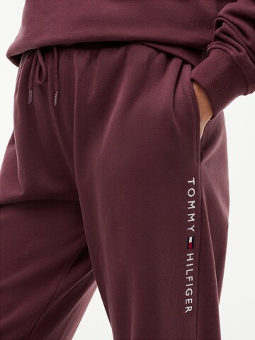 TOMMY HILFIGER Loose fit Trousers 'Essential' in Brown