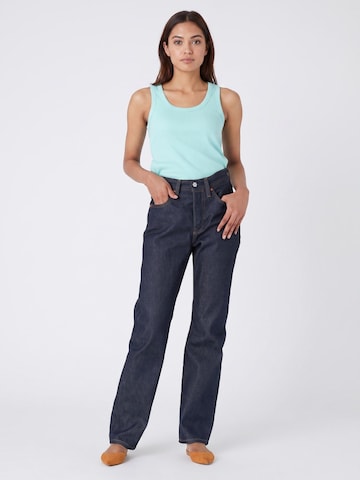 LEVI'S ® Baggy Jeans '501 Rigid' i blå: forside