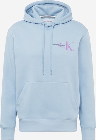 Calvin Klein Jeans - Sudadera en azul: frente