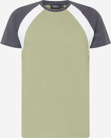 T-Shirt BURTON MENSWEAR LONDON en vert : devant