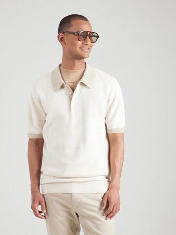 Pull-over SCOTCH & SODA en beige : devant
