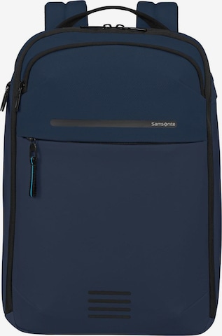 Sac à dos SAMSONITE en bleu : devant