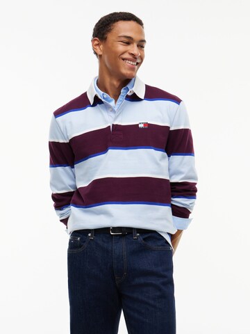 T-Shirt Tommy Jeans en violet : devant