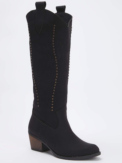 fekete Trendyol Cowboy csizmák, Termék nézet