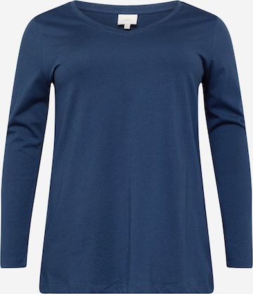 mėlyna ONLY Carmakoma Marškinėliai 'Bonnie': priekis