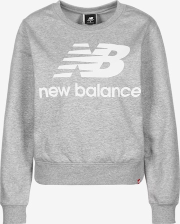 new balance Sweatshirt in Grau: predná strana