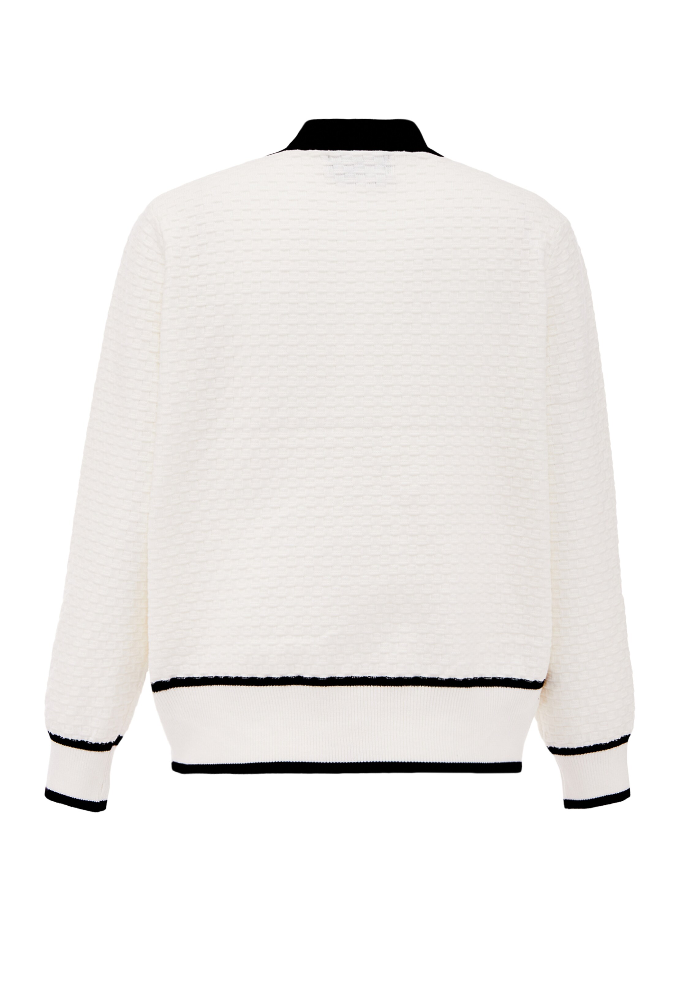 carato - Casaco de malha em branco