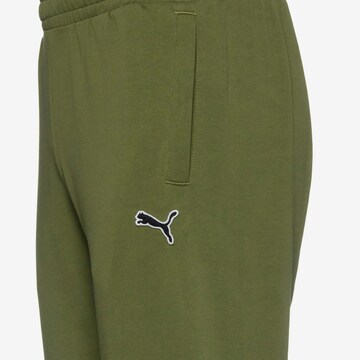 PUMA Tapered Broek 'Better Essentials' in Groen