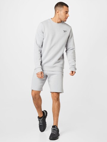 Reebok Sports sweatshirt in Grey