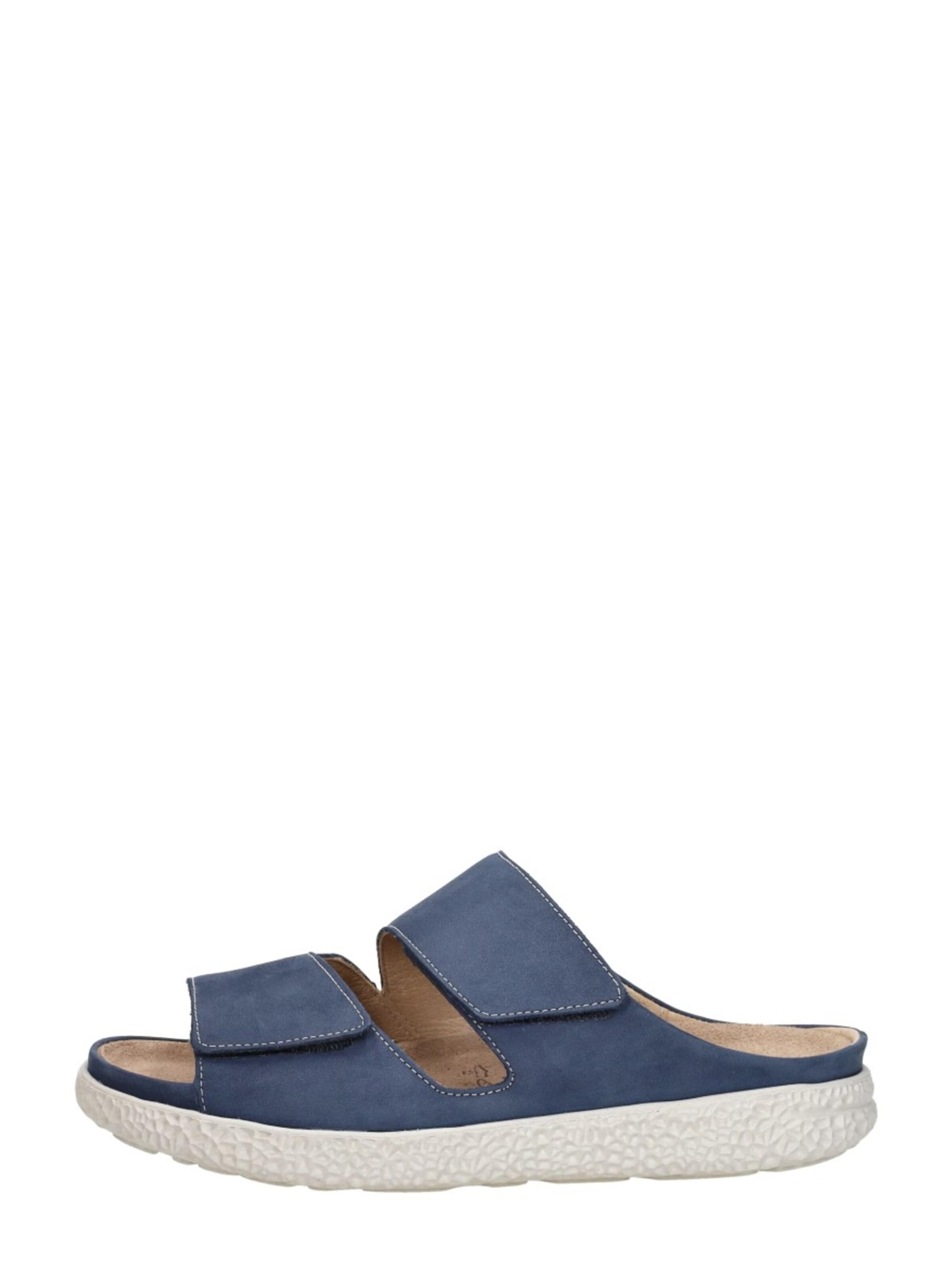 Hartjes Slippers 'Groove Natural' in Blue: front