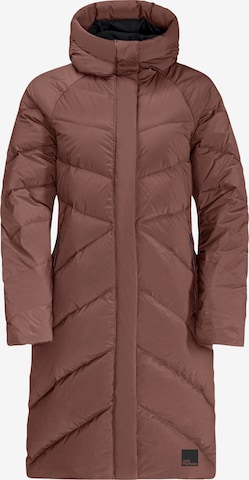 JACK WOLFSKIN Outdoormantel 'Marienplatz' in Braun: predná strana