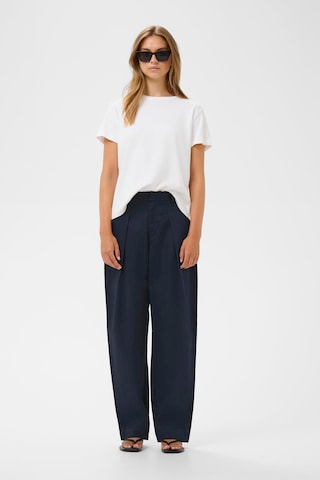 InWear Wide leg Broek in Blauw