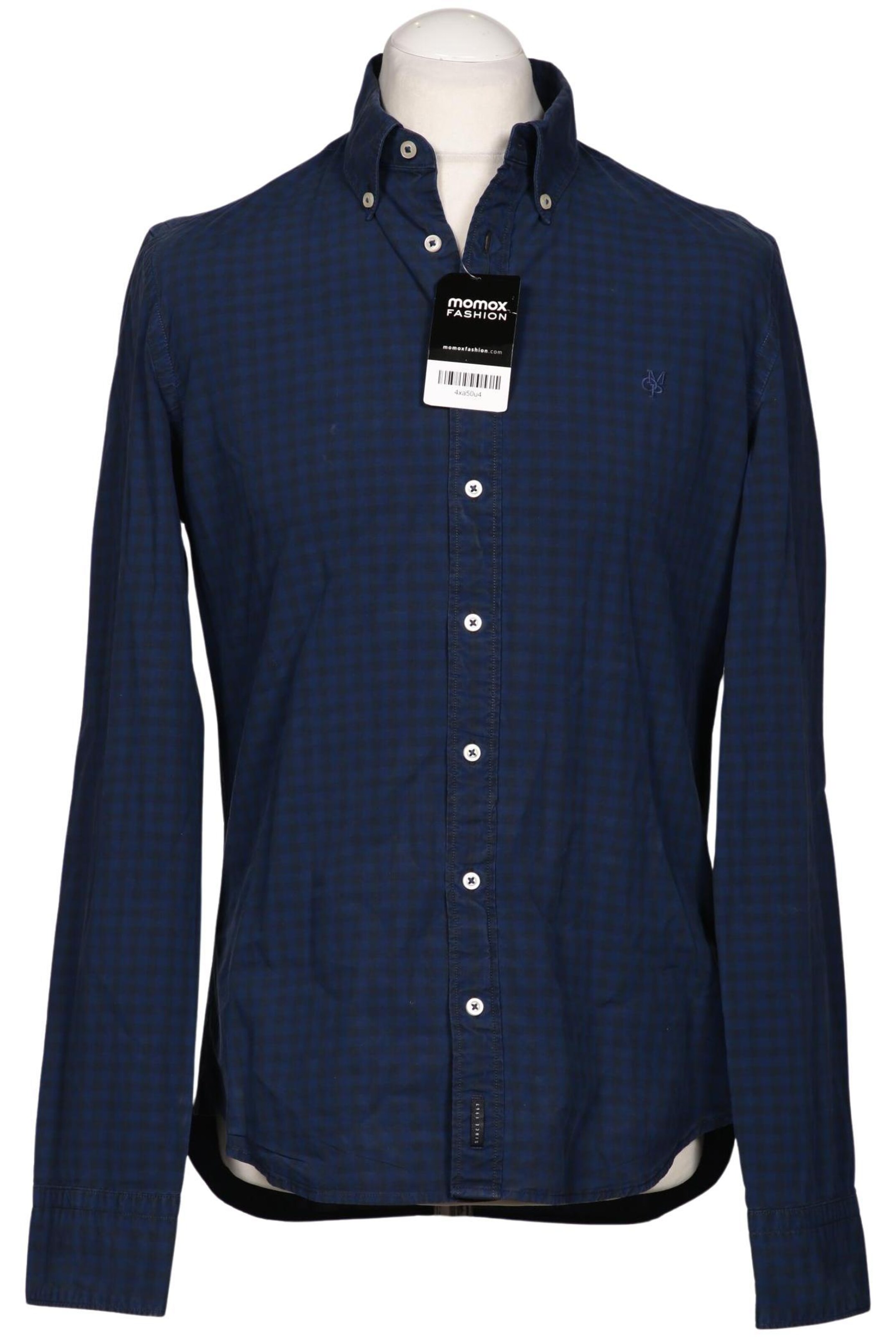 Marc O'Polo Button Up Shirt in M in Blue: front