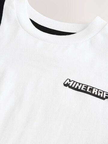 Next Футболка 'Minecraft' в Белый