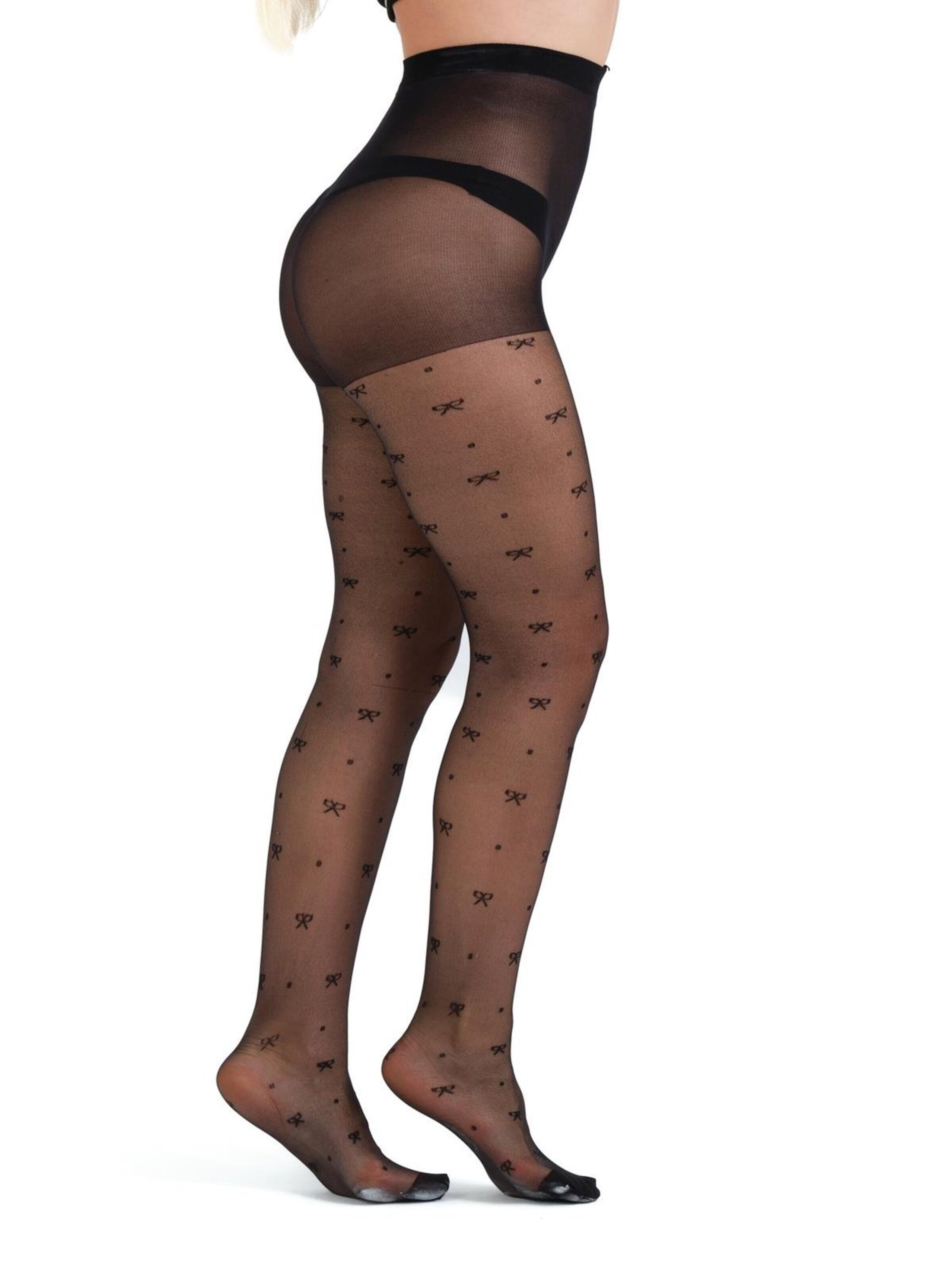 C&City Feinstrumpfhose in Schwarz