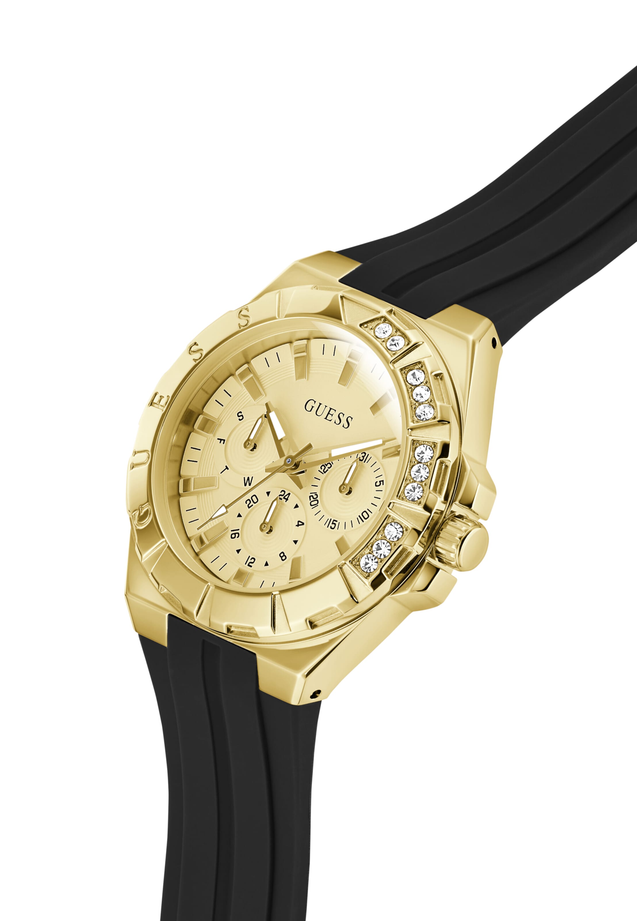 Montre à affichage analogique 'Calypso' GUESS en noir