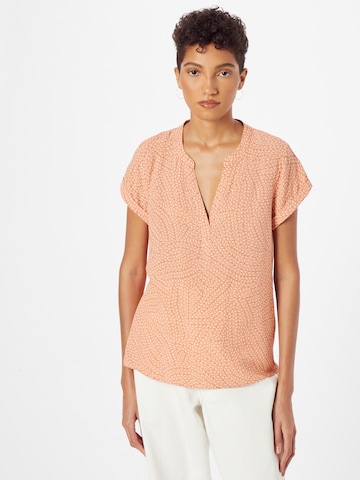 COMMA Blouse in Oranje: voorkant