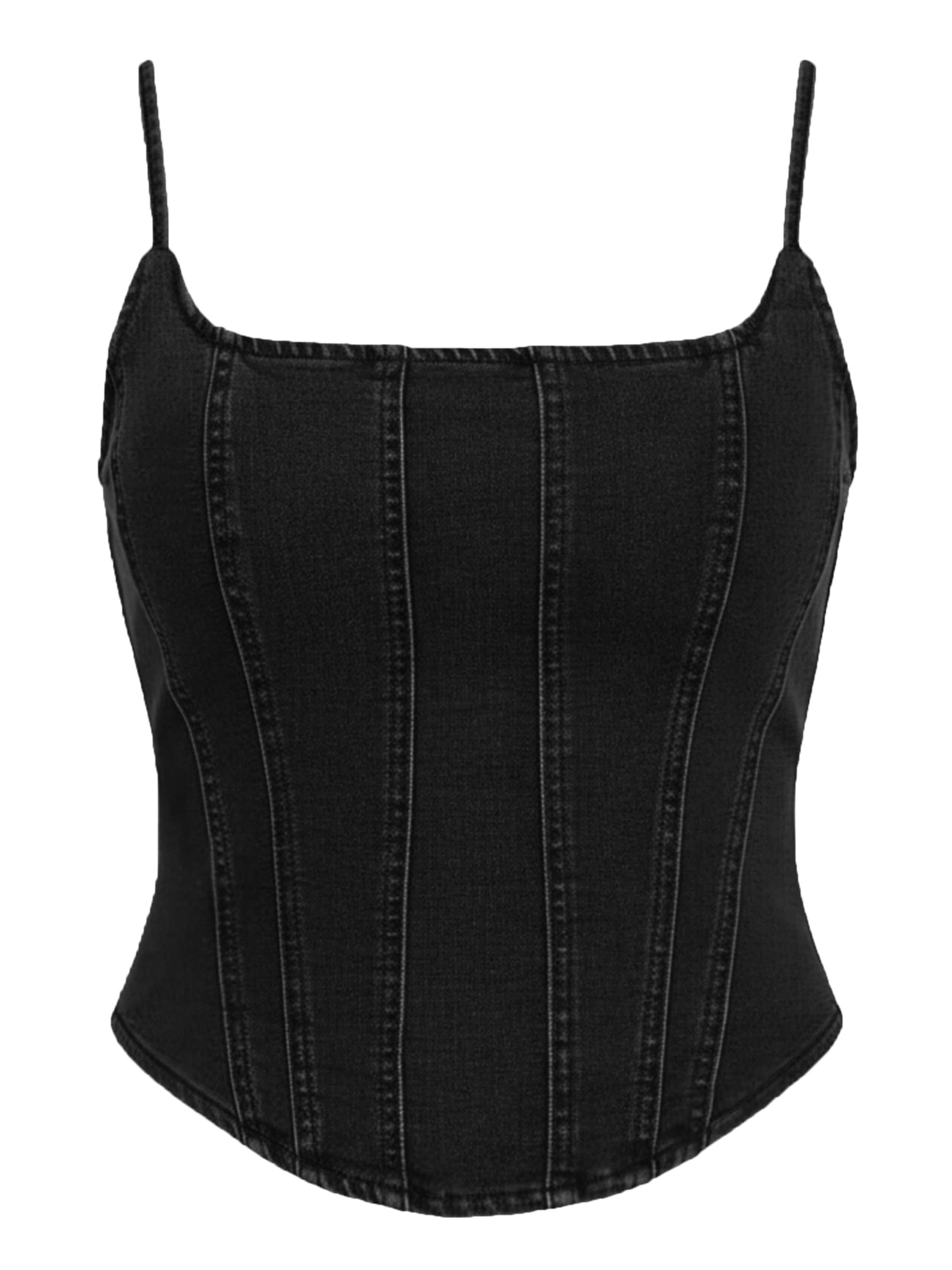 Imily Bela Top - Čierna: predná strana